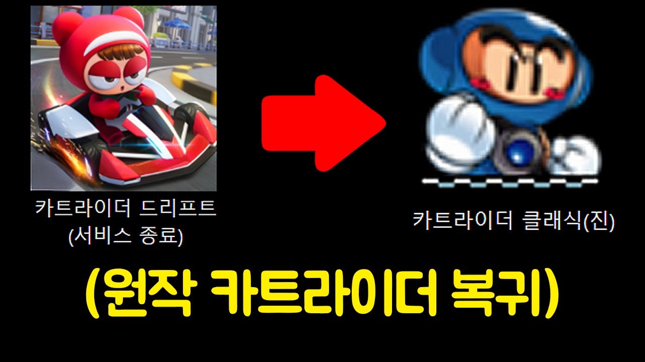 '그' 게임 서비스 종료 후, 1년 만에 원작 카트라이더 복귀