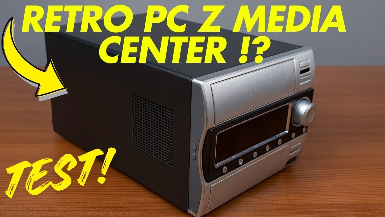 E79 Komputer Media Center - próba uruchomienia, plus mój laptop do gier retro XP.