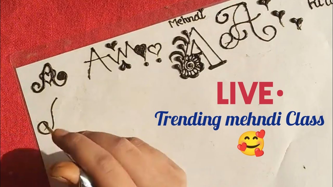 Hathon ki shaan - Mehndi is live! #mehndi #mehandi #verticallivefeed #shortsfeed #browsefeatures #yt