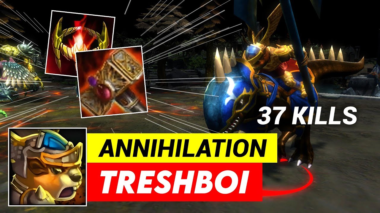 37 KILLS!!! HoN Sir Benzington TreshBoi 1804 MMR MVP