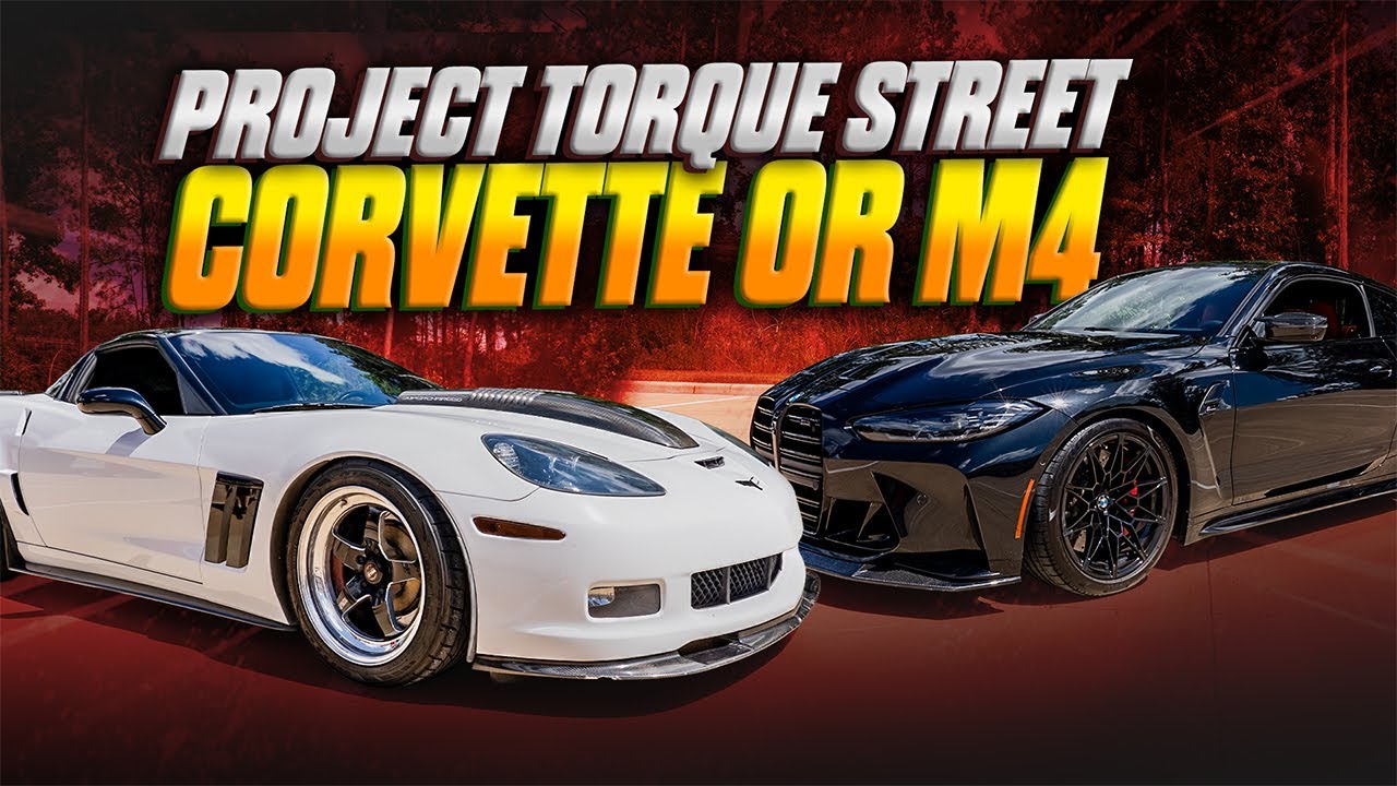 The Race Finally Happened // Turbo BMW M4 VS Supercharged Corvette C6 🚀🔥