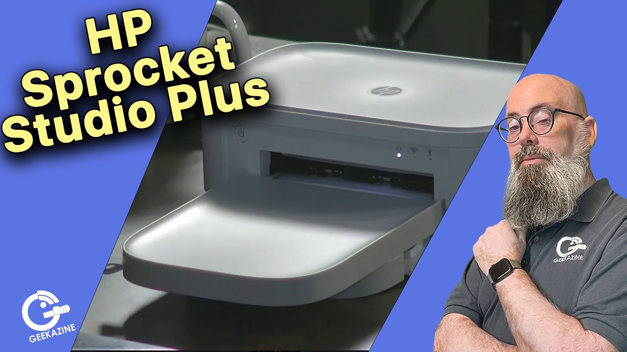Фотопринтер HP Sprocket Studio Plus