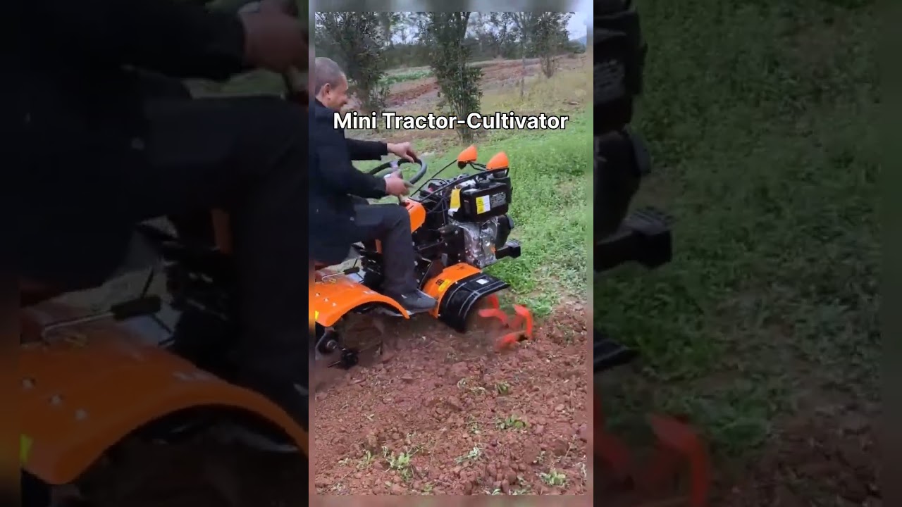 Mini Tractor-Cultivator &mdash; Compact Power for Your Garden