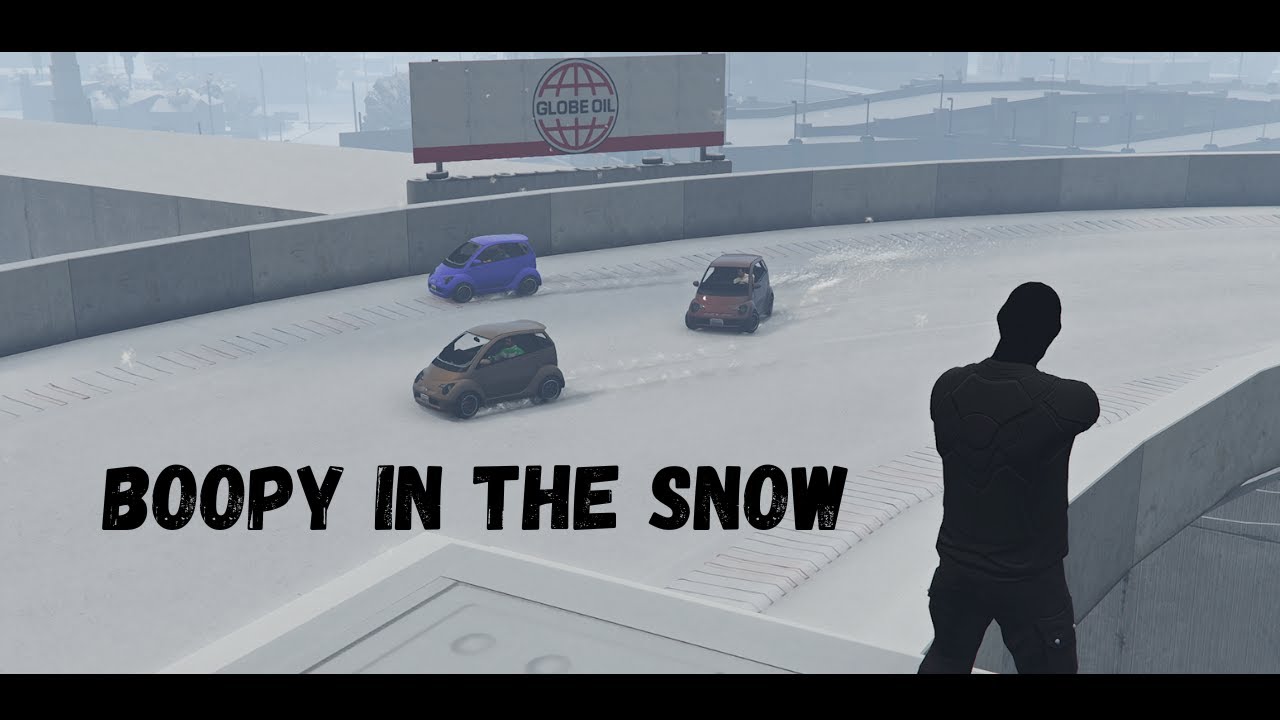 Boopy Gun Race In The Snow