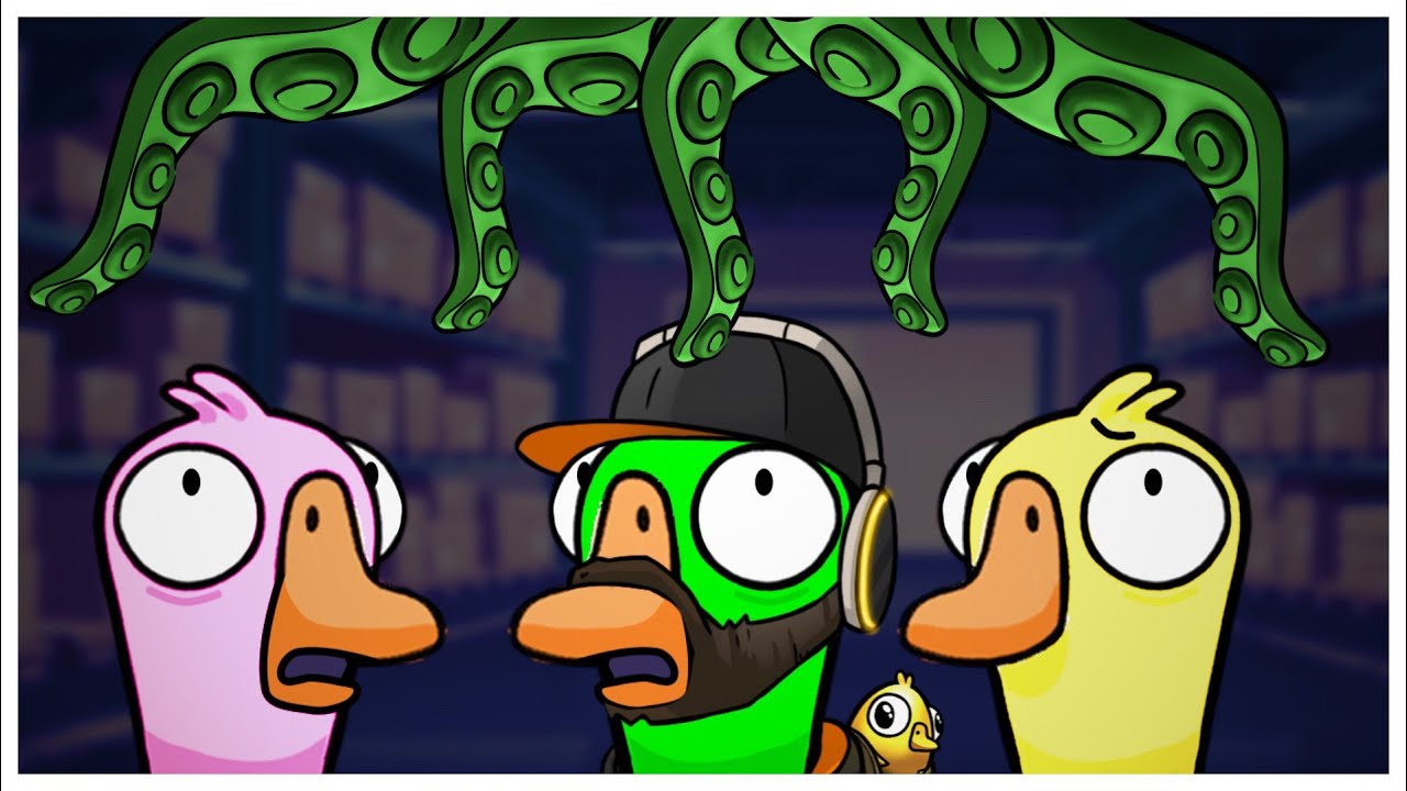 ATTACK OF THE TENTACLE MONSTERS?! | Goose Goose Duck