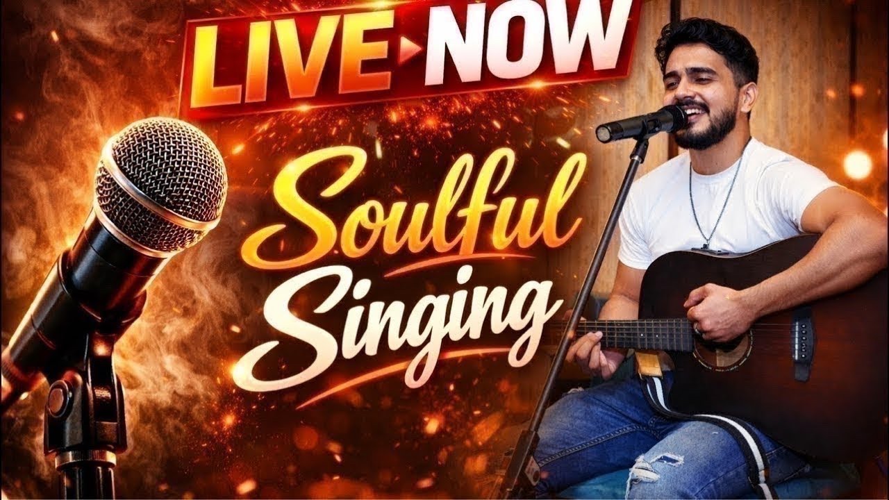 STOP Scrolling! 🎙️ Live Soulful Singing With Sandeep