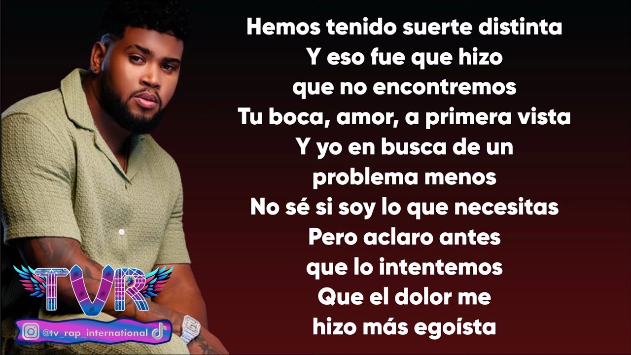 Chris Lebron - Pr&eacute;stame (Letra/Lyrics)