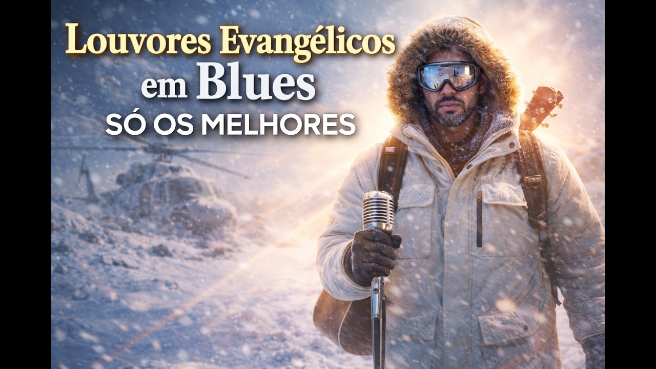 💙 Louvores em Blues que Tocam a Alma | 1h 30 Minutos de Adoração Evangélica