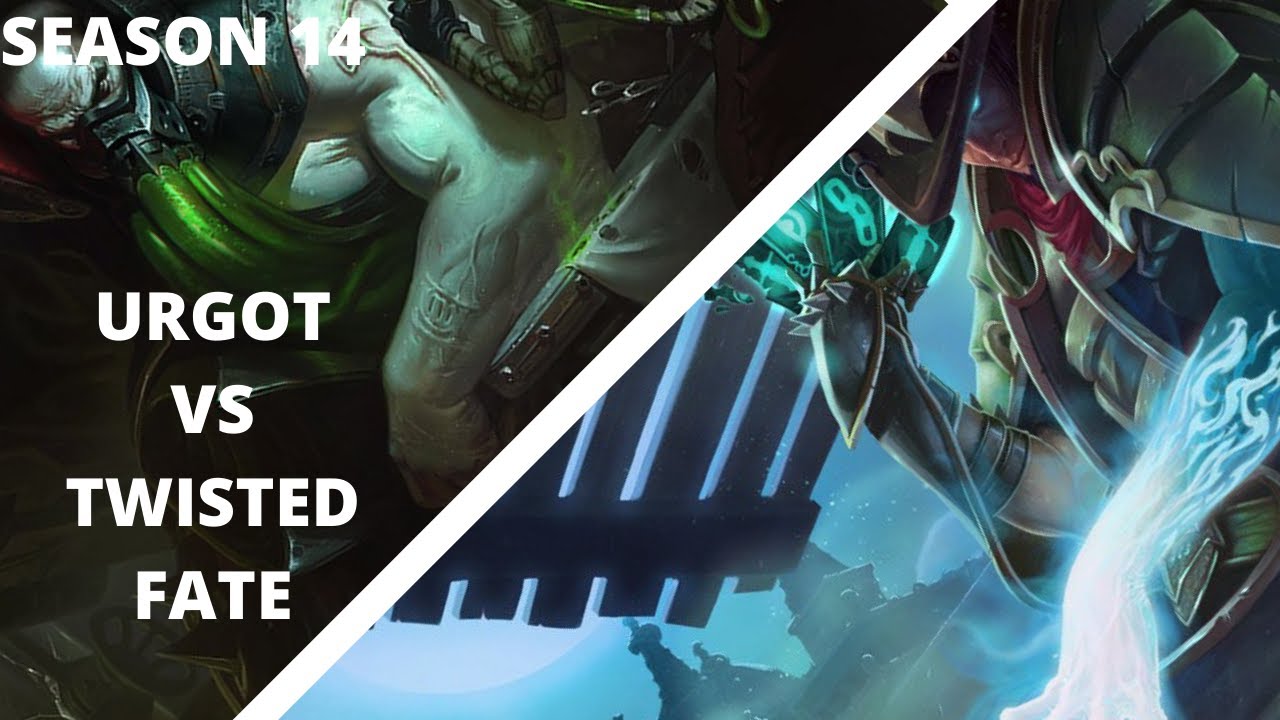 HOW TO CARRY LEAGUE OF LEGENDS RANKED  - URGOT VS TWISTED FATE