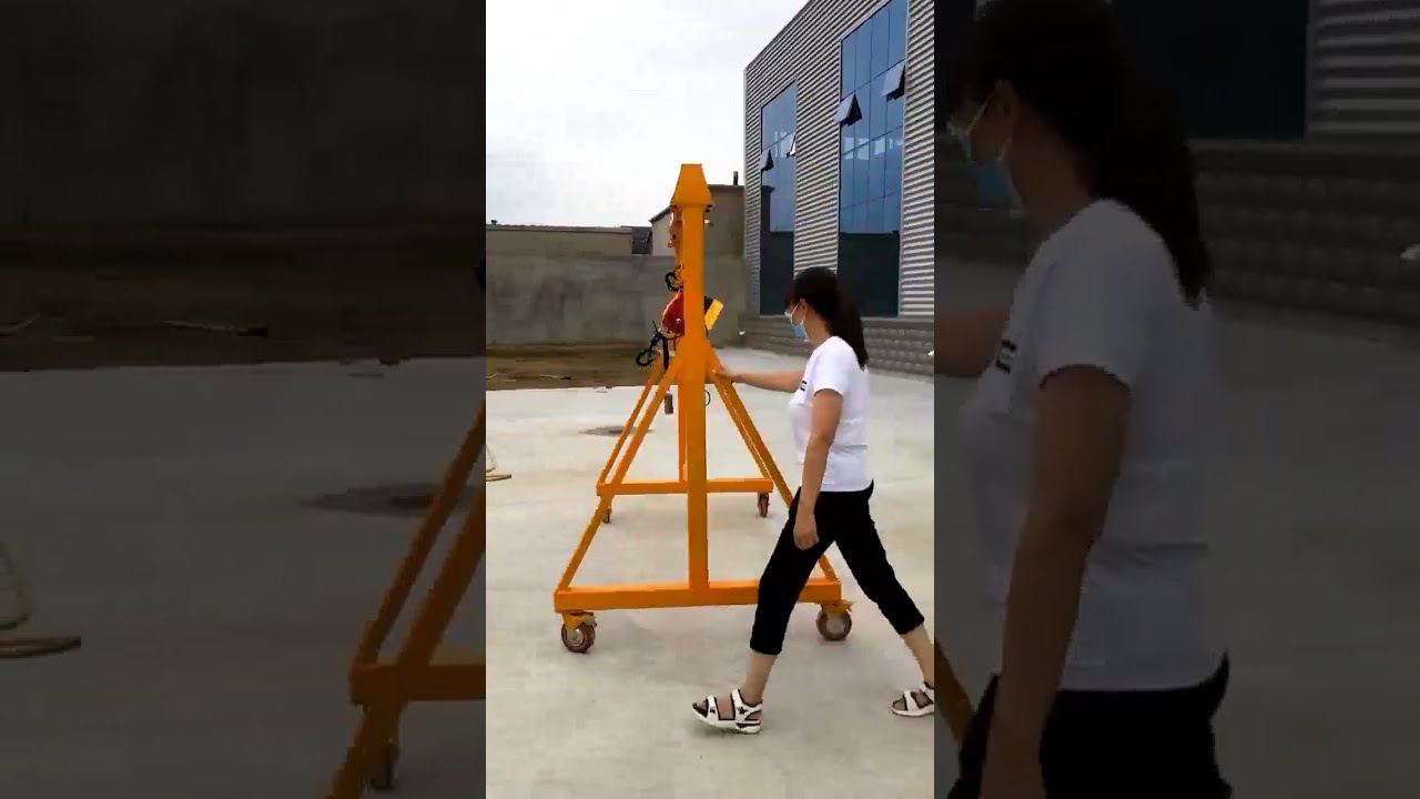 Manual Travelling Portable Gantry Crane, 250kg, 500kg, 1000kg, Custom Manual Gantry Crane Good Price