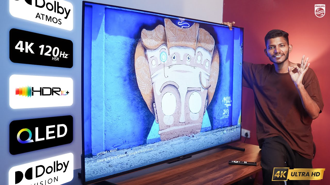 Philips QLED 4K TV 8100 Series 65” | Best QLED TV 2025? Full Review & Features 🔥