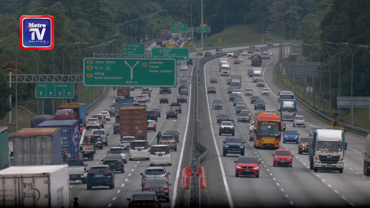 Semua lorong lebuh raya dibuka, 3.49 juta kenderaan sehari pada hari puncak Aidilfitri