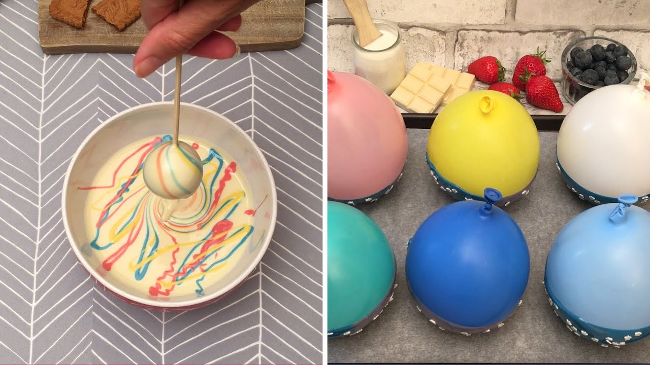 Les sucettes folles à faire à la maison 🎨👨‍🎨 des couleurs… et du chocolat 🤪