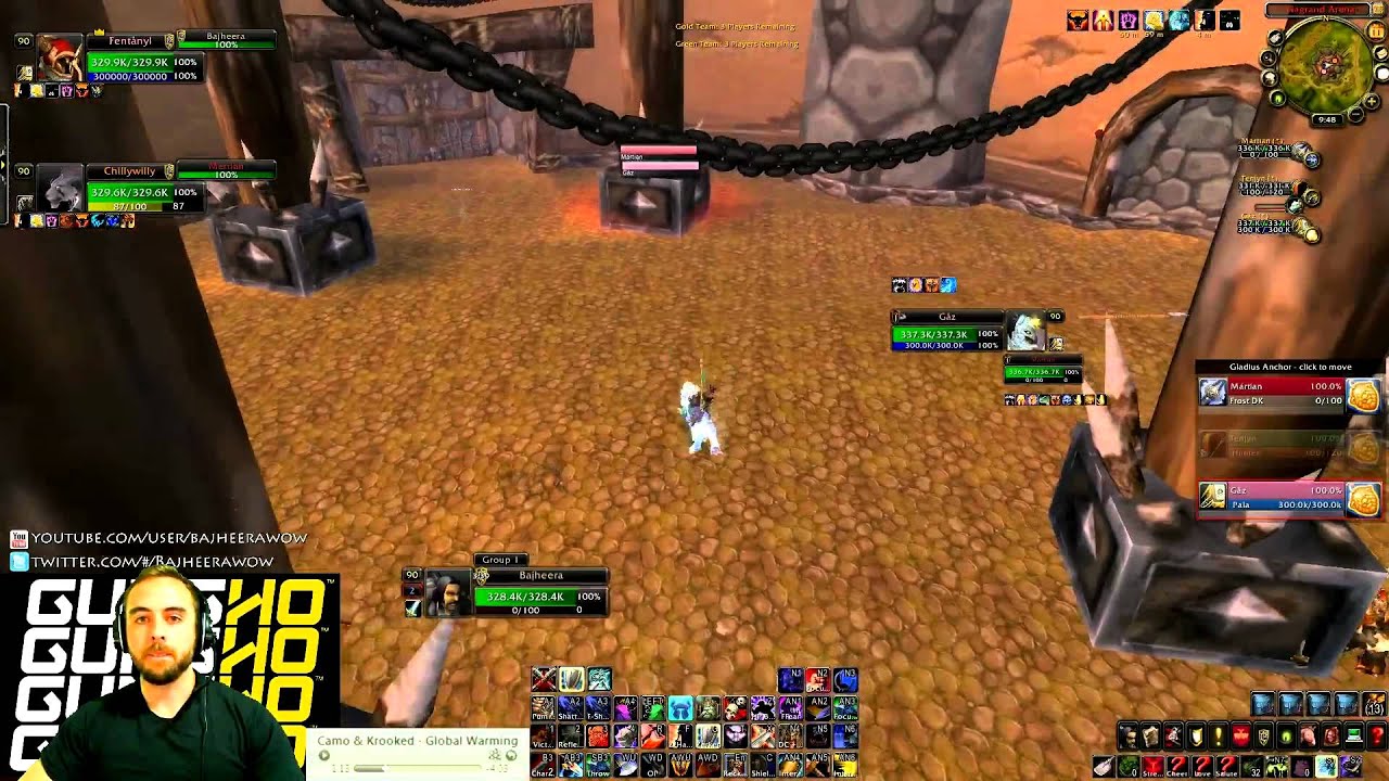 Bajheera - MoP 3v3 Arena - Great Games as Kitty Cleave :D