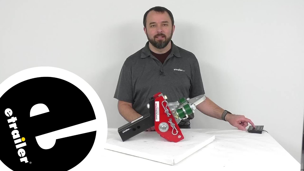 Review of Shocker Hitch Trailer Hitch Ball Mount - Impact Adjustable Cushioned Drawbar - SHK63RR
