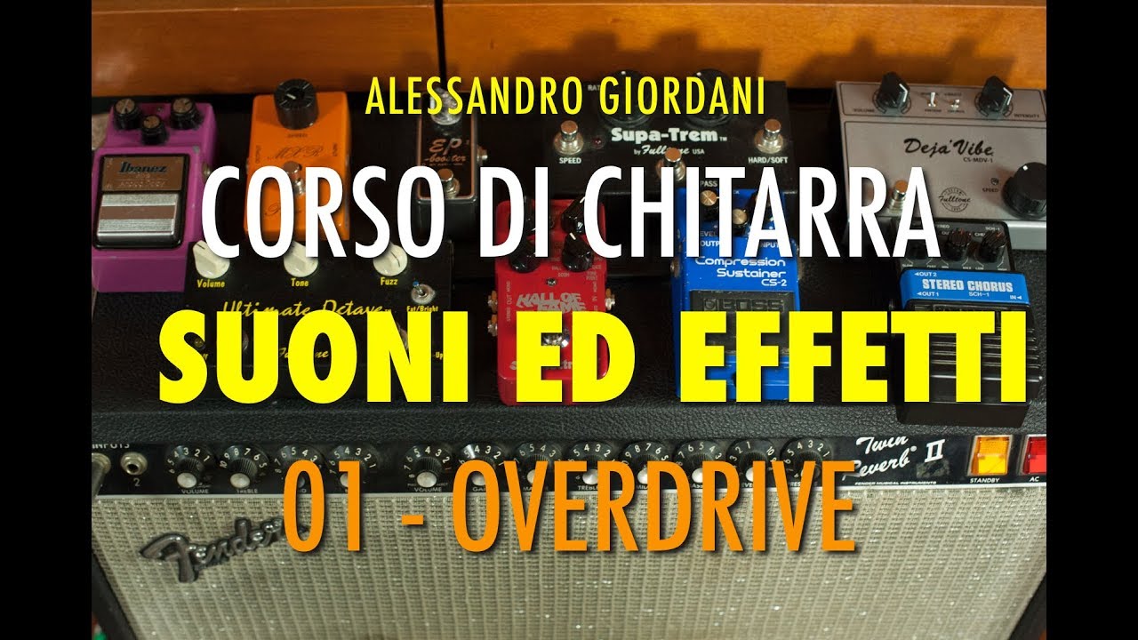 Учебник по Overdrive - Гитарный курс, звуковые эффекты, Ibanez Tubescreamer