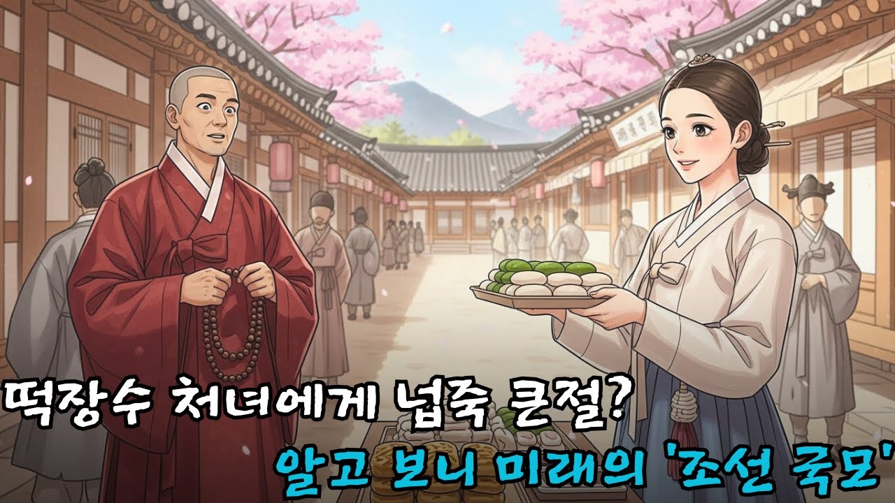 남루한 떡장수 처녀, 알고 보니 하늘이 내린 황후의 운명? 스님이 꿰뚫어 본 충격 진실 | 야담