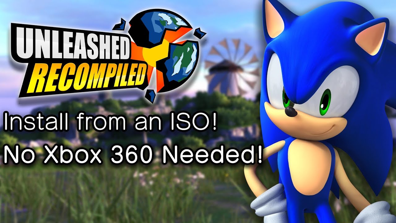 How to play Sonic Unleashed Recomp without a XBOX 360