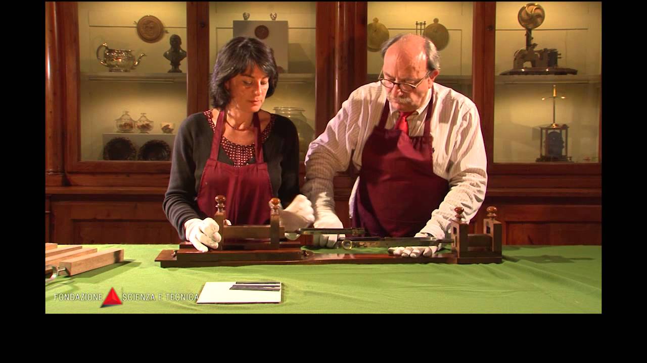 Recording the vibrations of tuning forks