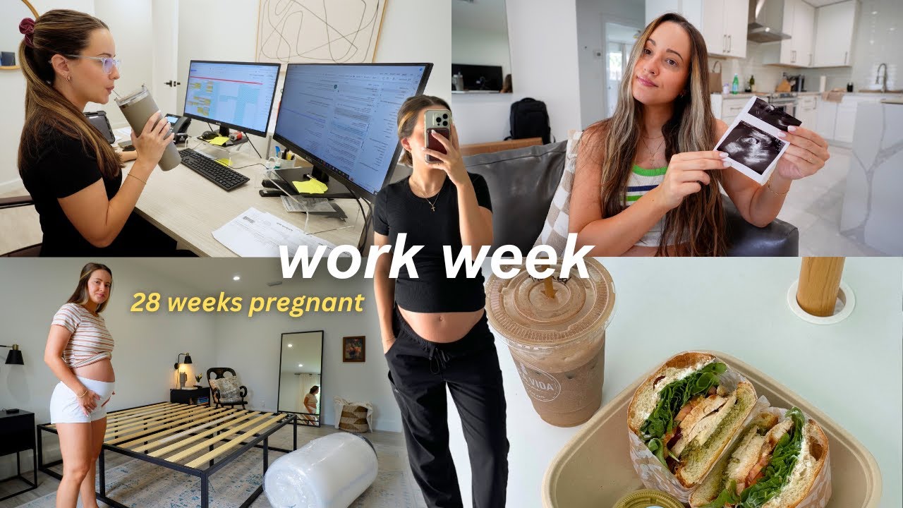 *PREGNANT* WORK WEEK | Are they inducing me early? 😣