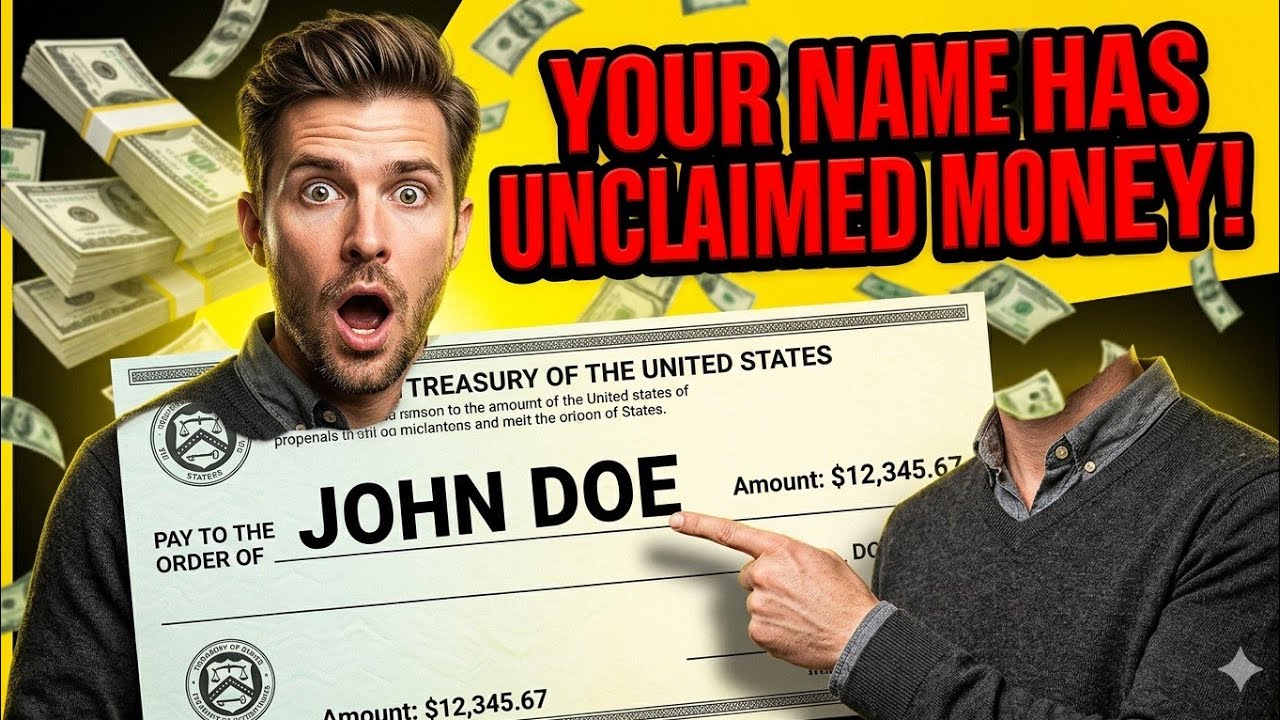 Your Name Has UNCLAIMED Money! Here's How to Find It in 2026 (Free Government Money)