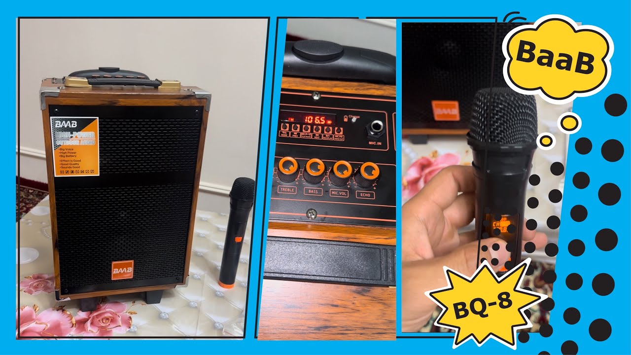 Kolonka Baab BQ-8 model batafsil malumot va ishlatilishi