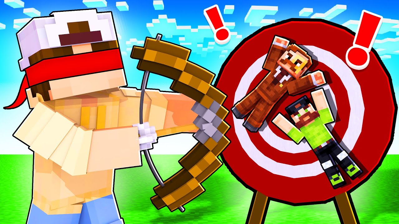 Shoot Your Shot For Loot in Minecraft