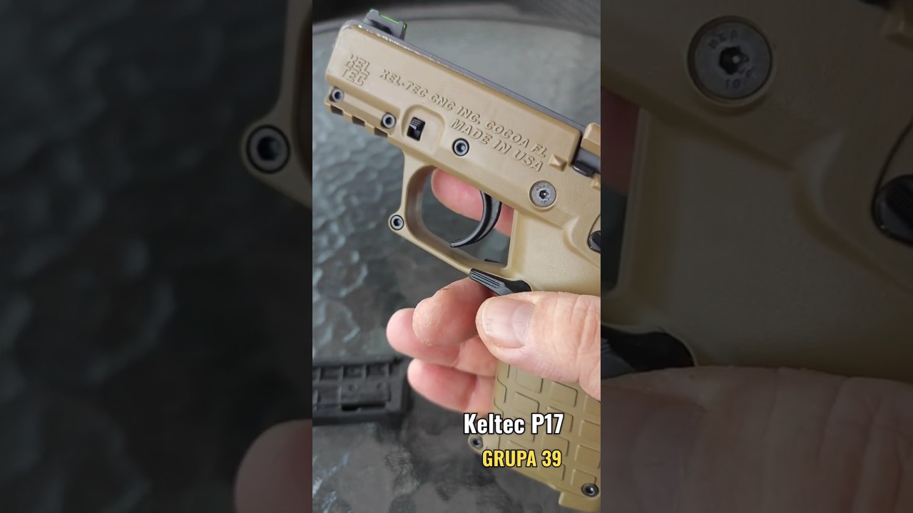 Pistolet Keltec P17 .22lr Kel-tec #mm2 #automobile #edc