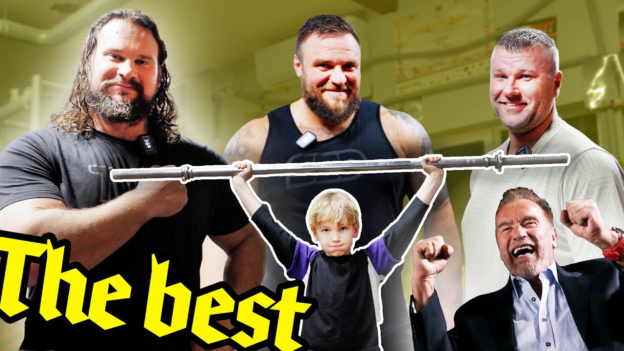 The Best Strongmans in The World! Martins Licis, Aivars Smaukstelis. Eng subt.