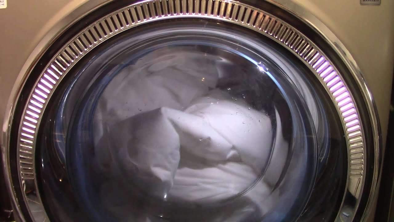 Watch the GE Ultrafresh Washing Machine Run a Normal 