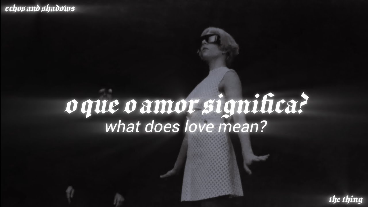 TOMORA - THE THING | legendado (pt/eng)