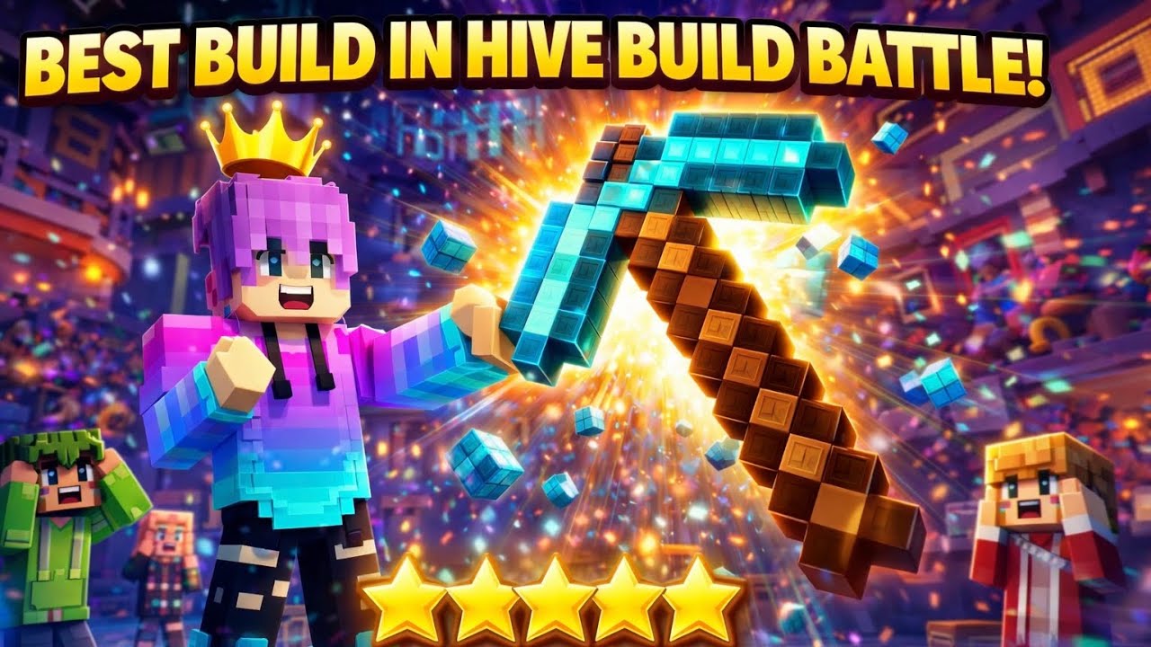 Build battle in Hive Server ! 😱😱
