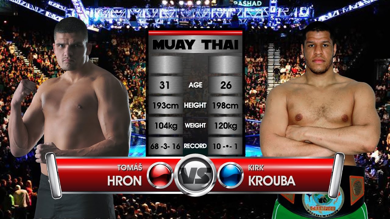 Tomáš Hron (CZ) vs. Kirk Krouba (BE) — Gala Night Thaiboxing 2013