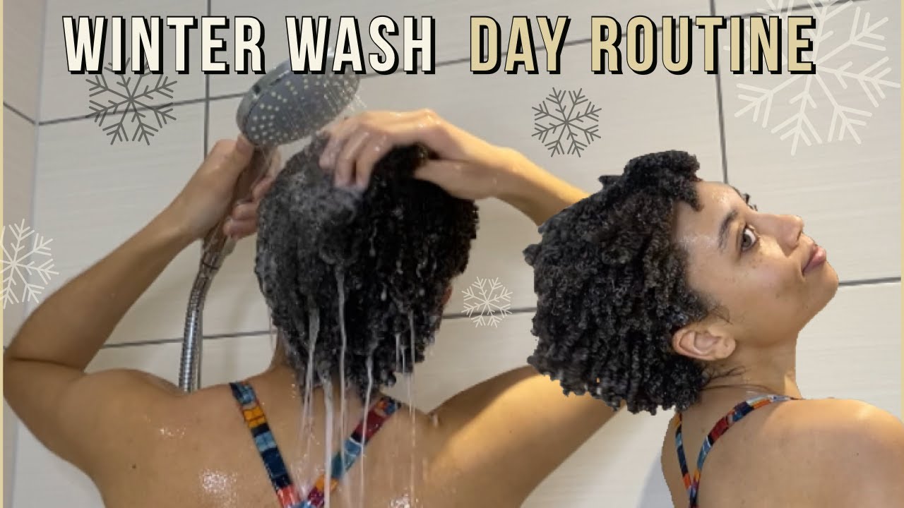 Winter Wash Day Routine | Short Natural Hair