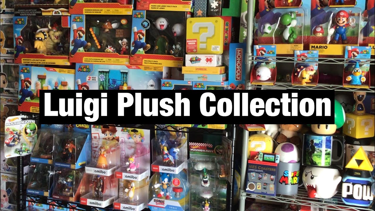 Luigi Plush Collection