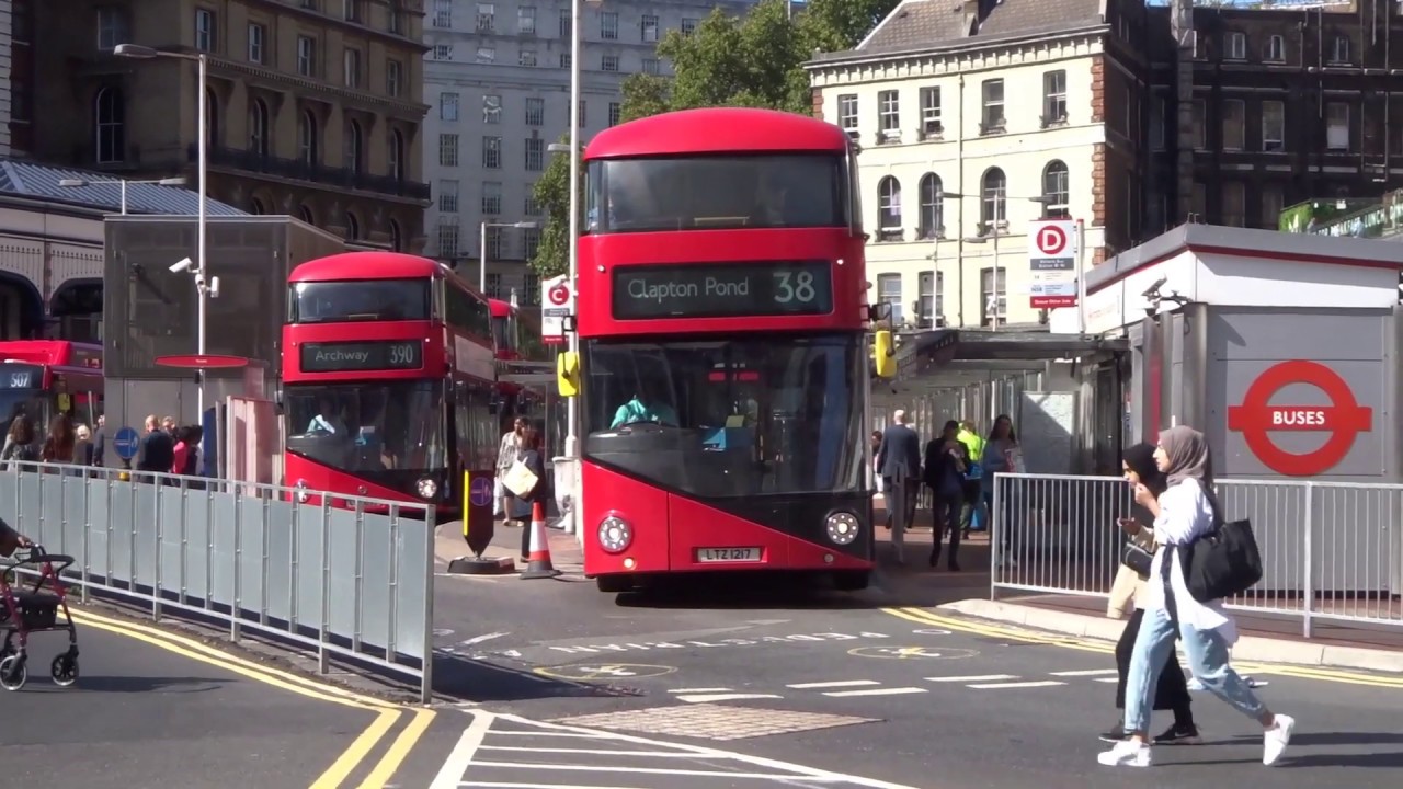 London Buses: Victoria Bus Station and Oxford Street