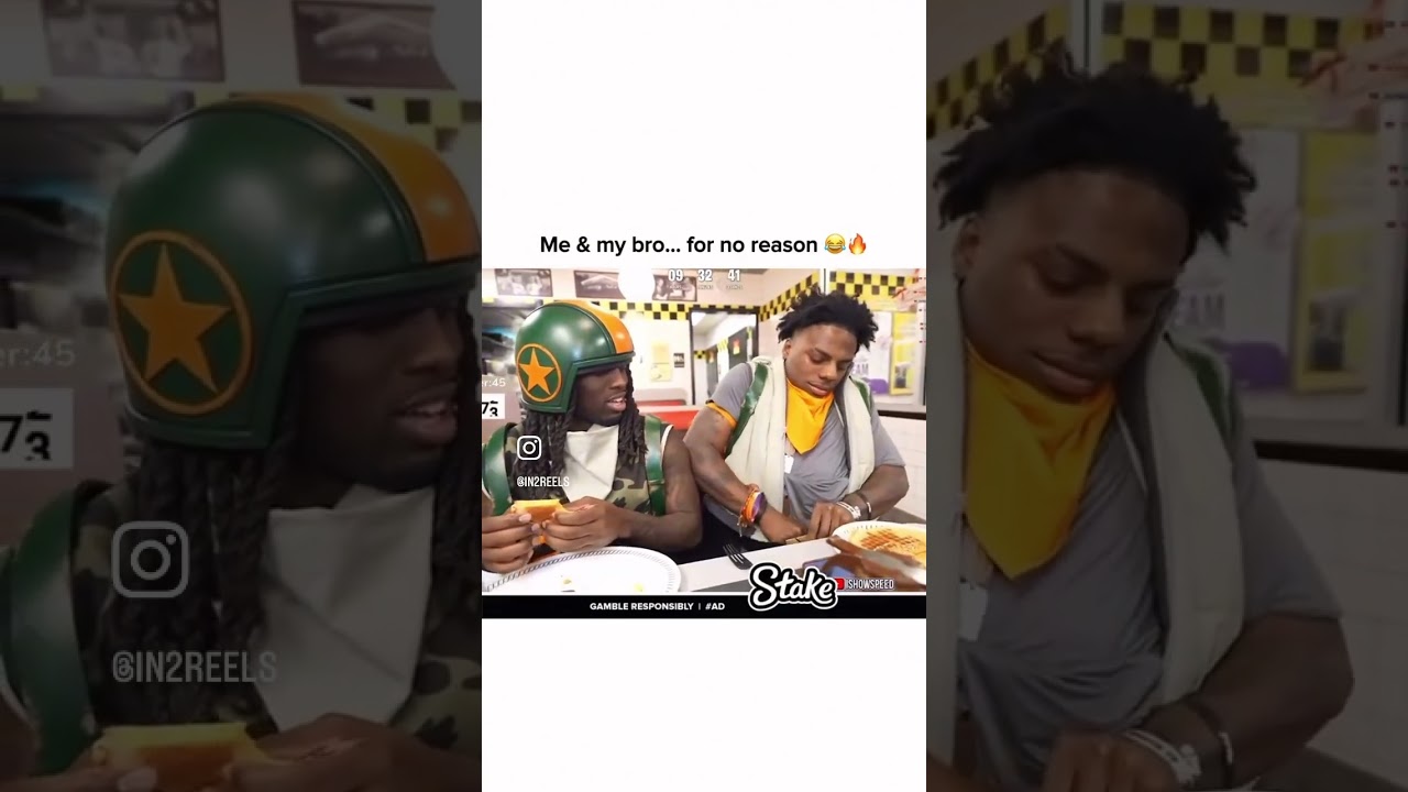 Me & my bro.. for no reason 🤣😂 #speedbeast #ishowspeed #ishowspeedwannabe #kai #foodvlog