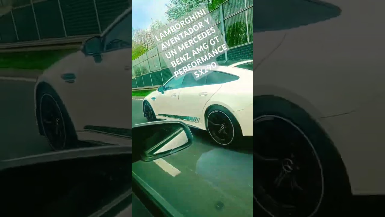 LAMBORGHINI AVENTADOR Y UN MERCEDES BENZ AMG GT PERFORMANCE SX290 CUAL PREFIERES  