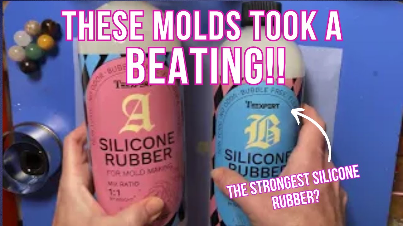 Testing NEW silicone rubber to create the TOUGHEST molds for RESIN ART! TEEXPERT is MIND BLOWING!