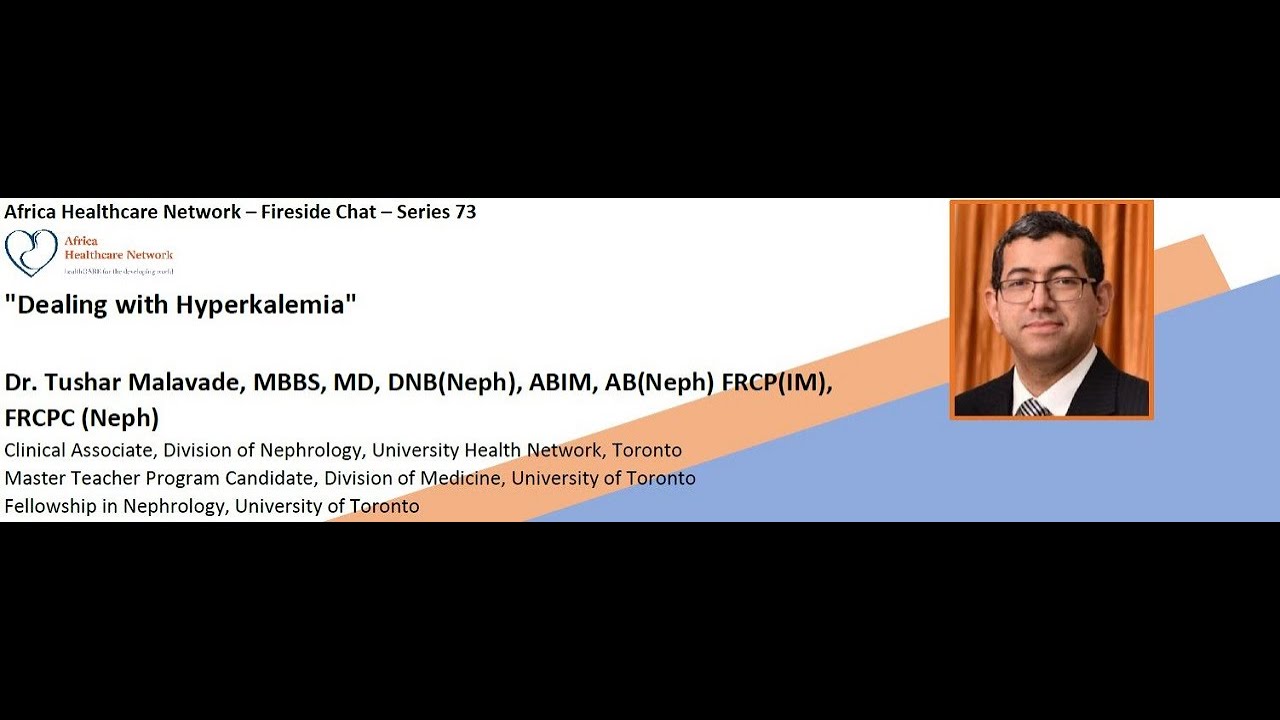 Dealing with Hyperkalemia : Dr. Tushar Malavade (Series No.73)