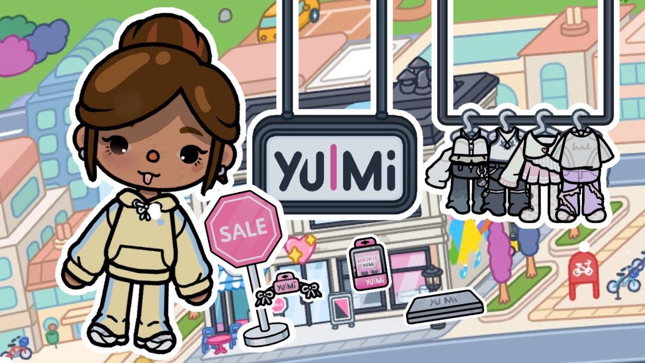 Reviewing the new toca pack Yu/Mi! 🩷🖤😛 || *VOICED!* 🎤 || New tblw pack! 🌎📦