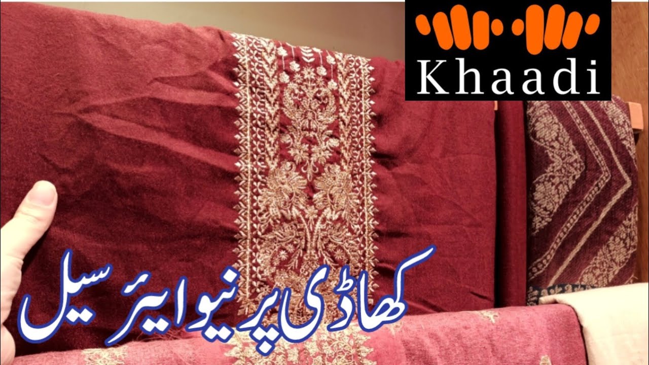 khaadi sale 2022 || khaadi winter sale
