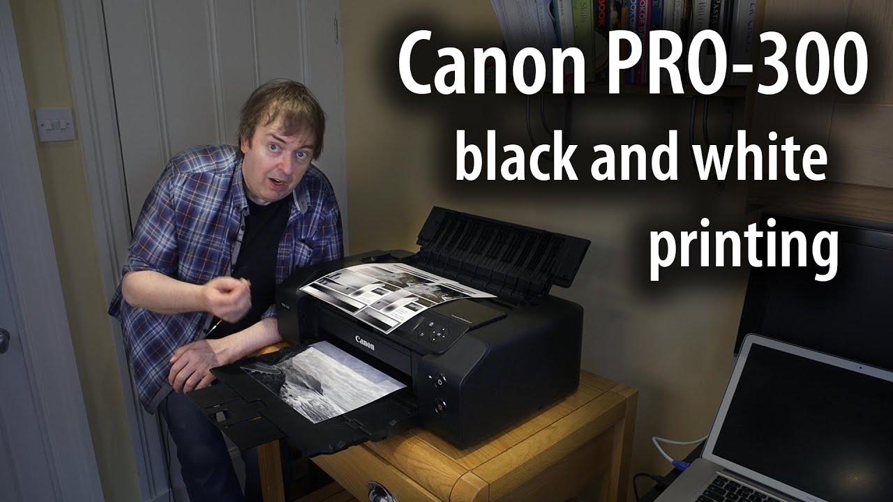 Черно-белая фотопечать Canon PRO 300