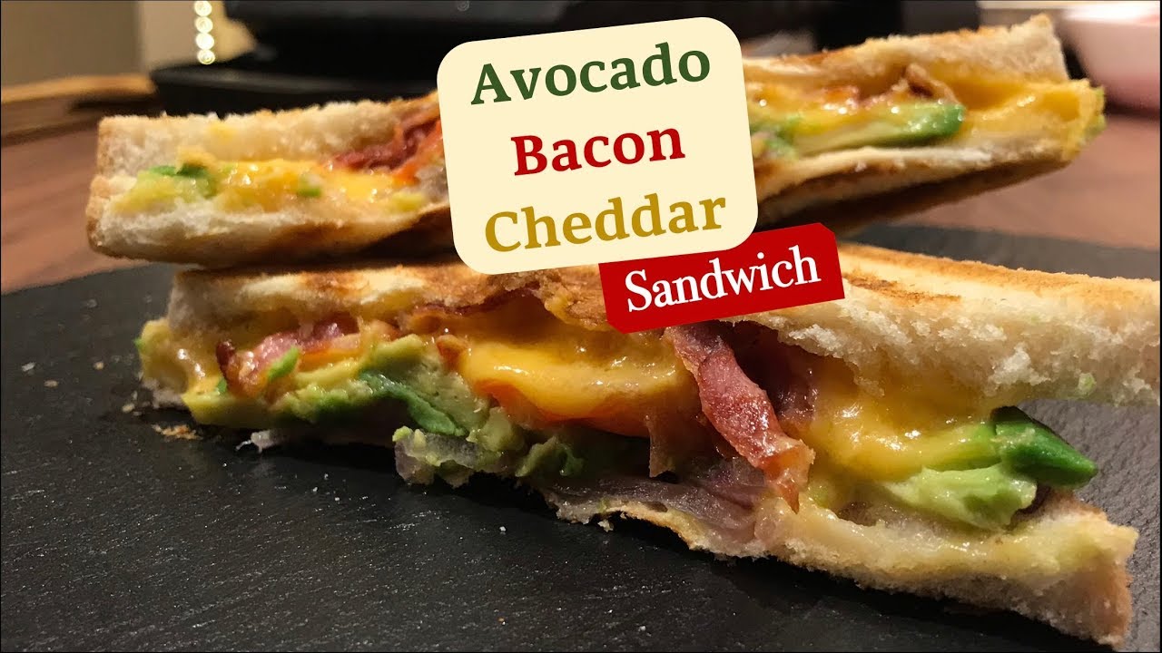 Авокадо Бекон Сэндвич с Сыром в OptiGrill