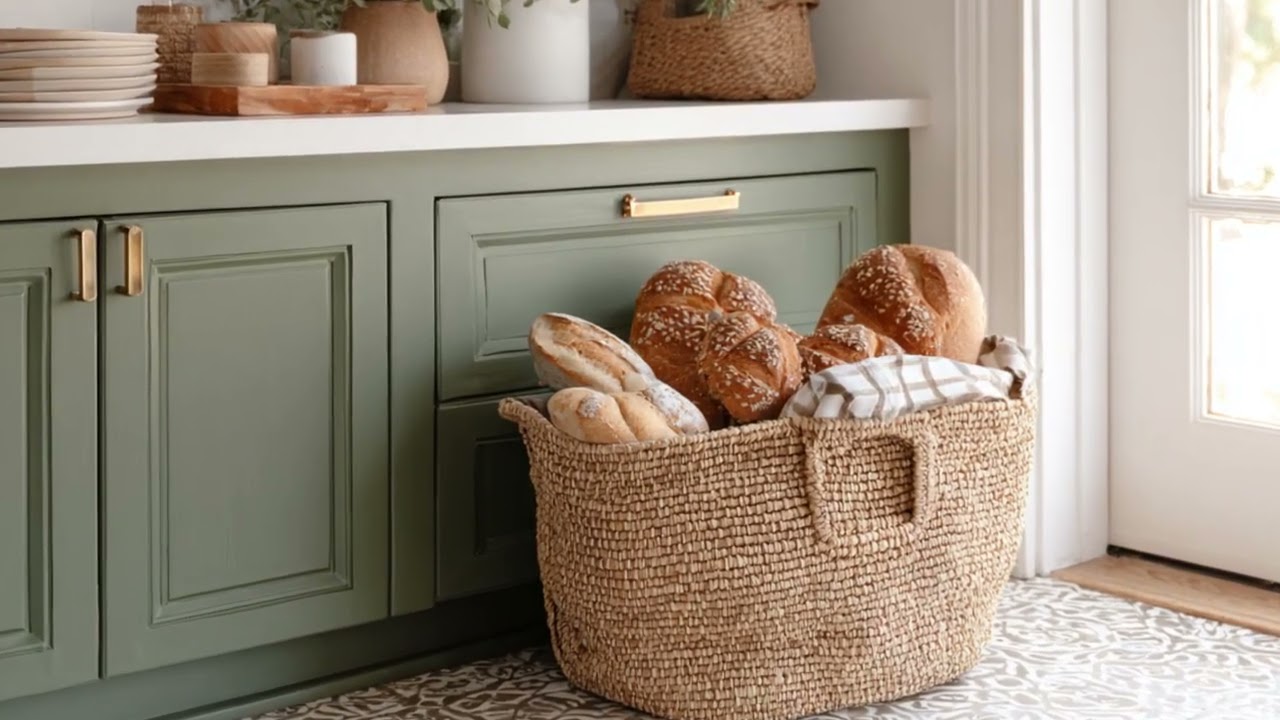 Elegant Green Kitchen Cabinet Ideas: Martha Stewart’s Timeless Spring Style for Easter Brunch