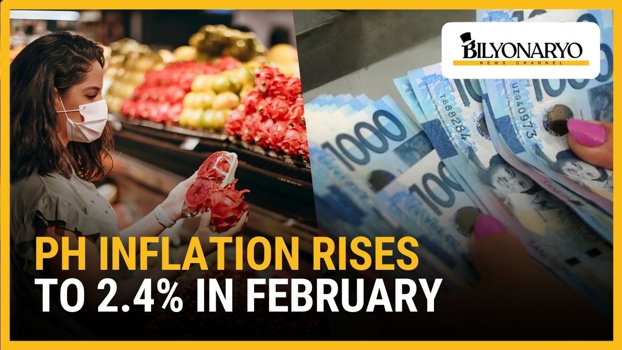 Инфляция на Филиппинах в феврале выросла до 2,4% | Business 360