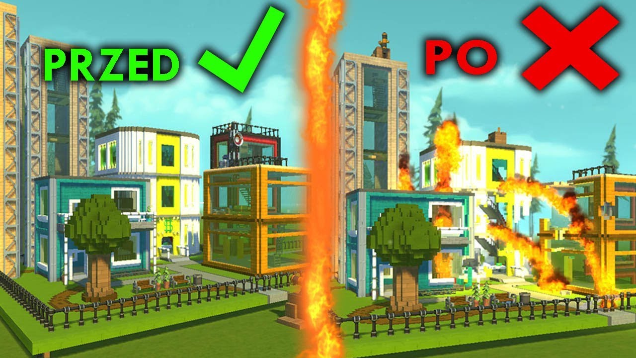 ⚡MIASTO VS MIASTO *ZNAJDŹ SŁABE PUNKTY*⚡ SCRAP MECHANIC /With: PLAGA #8