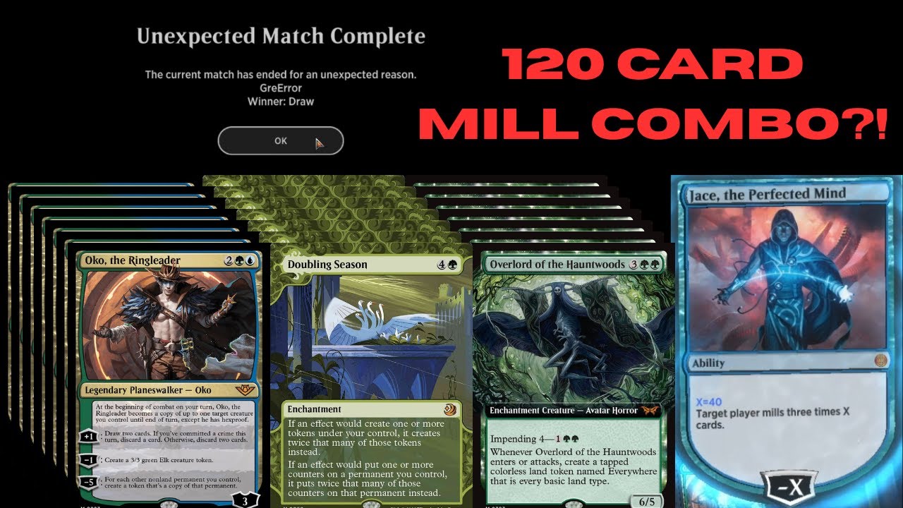 120-Card Mill Combo?! This Doubling Season Deck Is Totally Broken (But Not in a Good Way 😅)