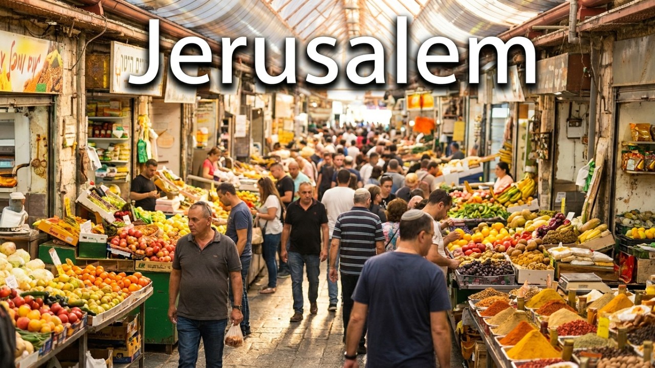 Jerusalem! (From Silence to Chaos) Old City &rarr; Mahane Yehuda Market