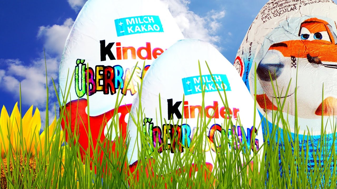 3 NEW AWSOME Surprise Eggs Sorpresa &Uuml;berraschungseier &uuml;ei collection